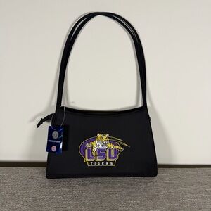 Official LSU Tigers Black Shoulder Bag